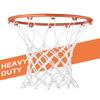 XXXYYY White Basketball Net Outdoor Heavy Duty, 2022 Newest Professional On-Court Quality [6.88Ounce], Fits Outdoor Standard Size Hoop, All Weather Anti Whip-12 Loops view 1