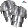 Nautical-Mart Medieval Mina Armour Set Larp Armor Cosplay Costume - Cuirass, Pauldron, Gorget,Tasset (Pauldron Armor, Silver) view 2