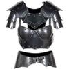 Nautical-Mart Medieval Mina Armour Set Larp Armor Cosplay Costume - Cuirass, Pauldron, Gorget,Tasset (Tasset Armor, Black) view 2