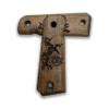 Colt 1911 Pistol Grip Handmade from Walnut Wood Ars.54 (Colt 1911- Horse Edition 2) view 3