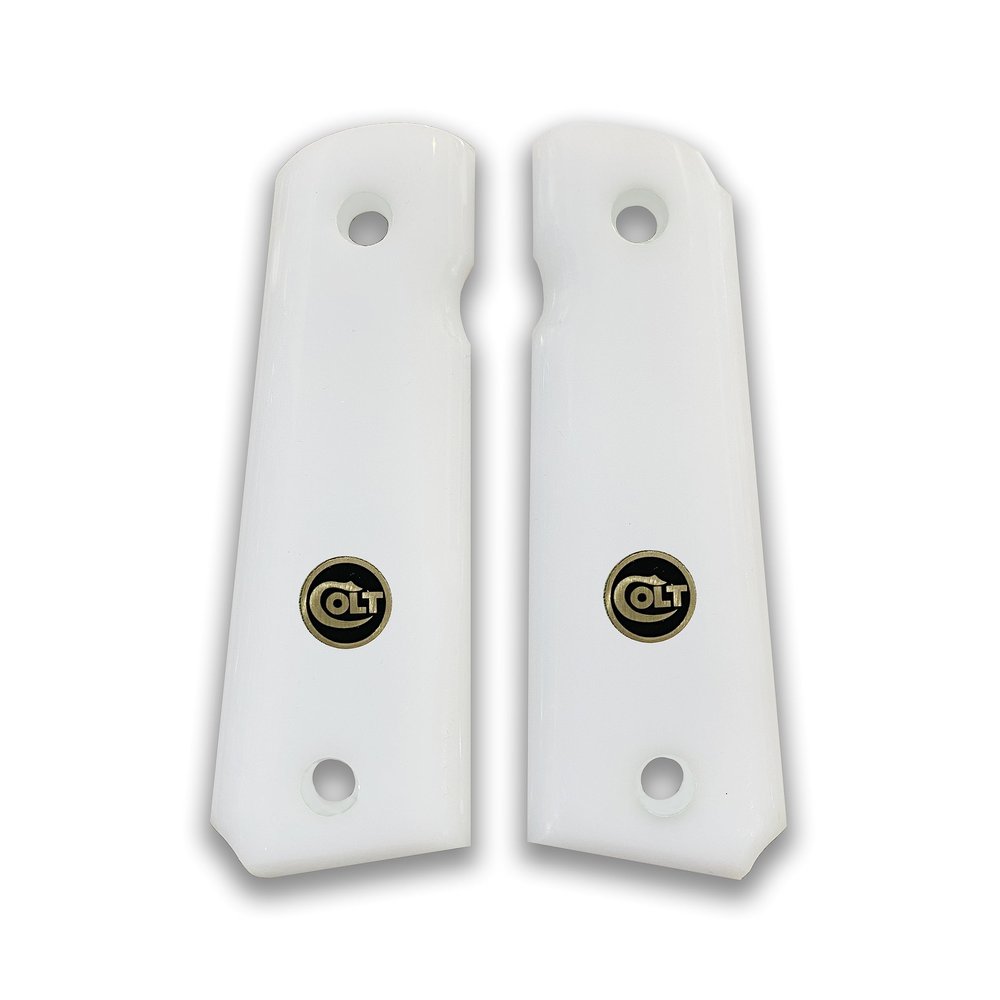 ZIB GRIPS Colt 1911 Pistol Grip, Full Size 1911 (Government/Commander) Pistol Grip Handmade from Plexi Ars.P05