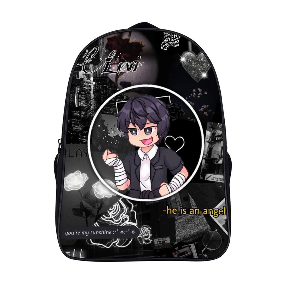 DHCUTE 16 Inch 2 Compartment Backpack Squad_Inquisitor_Master Unisex Adults Teenagers Children's Shoulders Bag Student Schoolbag