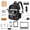 DHCUTE 16 Inch 2 Compartment Backpack Squad_Inquisitor_Master Unisex Adults Teenagers Children's Shoulders Bag Student Schoolbag view 3