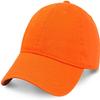 Custom Baseball Cap with Your Text/Image, Personalized Adjustable Trucker Hats,Unisex Sun Plain Cap Mom Gifts, Best Dad Hats Orange view 3