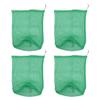 BESPORTBLE 4Pcs Portable Nylon Fishing Net Diving Fish Net Bag Drawstring Fish Catching Net view 1