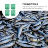 BESPORTBLE 4Pcs Portable Nylon Fishing Net Diving Fish Net Bag Drawstring Fish Catching Net view 2