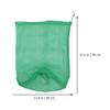 BESPORTBLE 4Pcs Portable Nylon Fishing Net Diving Fish Net Bag Drawstring Fish Catching Net view 3