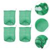 BESPORTBLE 4Pcs Portable Nylon Fishing Net Diving Fish Net Bag Drawstring Fish Catching Net view 4