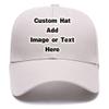 Custom Baseball Cap with Your Text/Image, Personalized Adjustable Trucker Hats,Unisex Sun Plain Cap Mom Gifts, Best Dad Hats Beige view 1