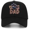 Custom Baseball Cap with Your Text/Image, Personalized Adjustable Trucker Hats,Unisex Sun Plain Cap Mom Gifts, Best Dad Hats Black view 2