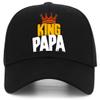 Custom Baseball Cap with Your Text/Image, Personalized Adjustable Trucker Hats,Unisex Sun Plain Cap Mom Gifts, Best Dad Hats Black view 3
