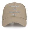 Custom Baseball Cap with Your Text/Image, Personalized Adjustable Trucker Hats,Unisex Sun Plain Cap Mom Gifts, Best Dad Hats Khaki view 1
