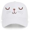 Custom Baseball Cap with Your Text/Image, Personalized Adjustable Trucker Hats,Unisex Sun Plain Cap Mom Gifts, Best Dad Hats White view 3