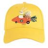 Custom Baseball Cap with Your Text/Image, Personalized Adjustable Trucker Hats,Unisex Sun Plain Cap Mom Gifts, Best Dad Hats Yellow view 2