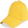 Custom Baseball Cap with Your Text/Image, Personalized Adjustable Trucker Hats,Unisex Sun Plain Cap Mom Gifts, Best Dad Hats Yellow view 3