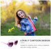 VALICLUD Heart Shape Kids Sunglasses Lightweight Polarized Flip up Glasses for Boys and Girls Ages 4-8 Outdoor Activities Party Accessories view 4
