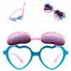VALICLUD Heart Shaped Sunglasses for Kids Boys Girls Lightweight Durable Pc Material Kid Sun Glasses for Outdoor Activities Party Cosplay view 1