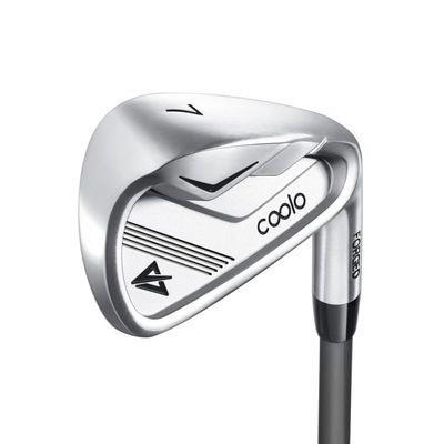 COOLO Single Graphite Golf Irons 7 for Golfer Slower Swing Speeds, Reduced Strain on The Old Elbows and Wrists, Help Shots Go Farther, Men & Women Right Handed(Women)