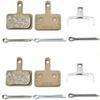 Bremsbelge Shimano B05S Brake Pads 2 Pairs of Bicycle Brake Pads Successor Shimano B01S / B03S, Grey, Universal view 1