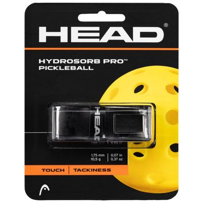 HEAD HydroSorb Pro Pickleball Black Replacement Grip - Black