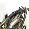 London Craftwork Holding Strap for Brompton Folding Bike Frame (Black) view 2