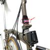 London Craftwork Holding Strap for Brompton Folding Bike Frame (Black) view 3