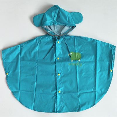 XJHKG Kids Rain Coat for Girls Boys,Portable Raincoat Lightweight Rain Poncho with Hood for Travel Outdoor Camping (Color : A-02, Size : X-Large)