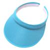 Women Men Sport Sun Visor Hats Large Brim Empty Top Baseball Cap Colorful Sun Protection Hat Golf Caps for Summer view 1