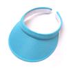 Women Men Sport Sun Visor Hats Large Brim Empty Top Baseball Cap Colorful Sun Protection Hat Golf Caps for Summer view 2