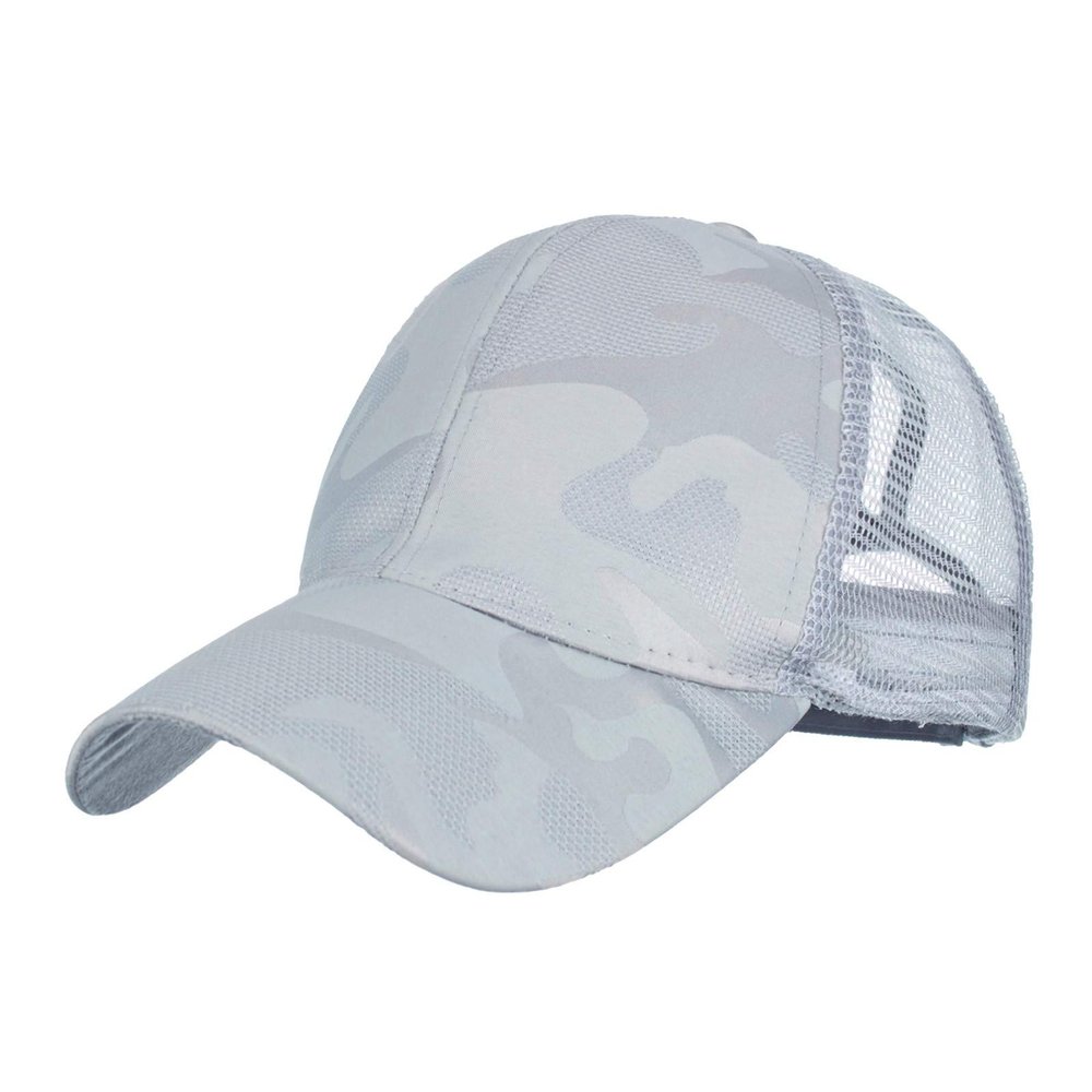 Camo Mesh Ball Cap Men's Women's Sports Trucker Cap Outdoor Fishing Cap Dad Hat Foldable Travel Beach Sun Hat