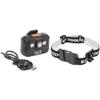 Klein Tools 56062 Rechargeable LED Headlamp/Worklight for Klein Hardhats & 56060 Headlamp Bracket and Fabric Strap, Marker, Carpenter Pencil Holder, for Klein Removable Headlamp view 1