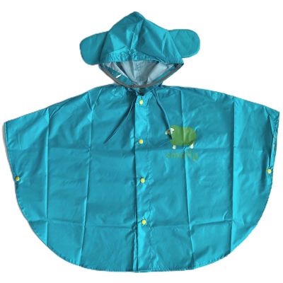 XJHKG Kids Rain Coat for Girls Boys,Portable Raincoat Lightweight Rain Poncho with Hood for Travel Outdoor Camping (Color : A-02, Size : Medium)