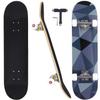 CAPARK Skateboards for Beginners Adults Youths Teens Kids Girls Boys 31 Inch Pro Complete Skate Boards 7 Layer Canadian Maple Double Kick Concave Longboards (Youth) view 1