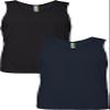 Next Level Mens Premium Jersey Tank (3633) Black-Midnight view 1