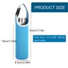 3 PCS Water Bottle Carrier with Shoulder Strap 16oz-21oz, TuNan Neoprene Sleeve Cup Holder Pouch with Carrying Handle for All Portable Sport Water Bottle -3 Colors view 4