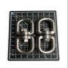 Stainless Steel Swivel Double Eye Swivel Marine Saltwater Grade Industrial (20mm, 2) view 2