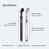 DJC Bike Suspension Seatpost Rubber MDU Memory Damper Shock Absorber Seat Post Ultralight Aluminum Body 26.8 27.2 28.6 30 30.4 30.9 31.6mm MTB Road Bike(30.4mm Black) view 3