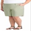 Hilary Radley Womens Midweight Bermuda Pull-On Short (Small, Sage) view 4