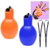 Eco-Fused 2X Hand Squeeze Whistles - Includes 2X Lanyards view 1