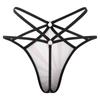 BAIKUTOUAN Japanese Rising Sun Flag Women T-Back Mesh Thong Panties G-String Panties Underwear Sexy view 4