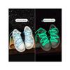 WALG Round Luminous Shoelaces Glow in The Dark Night Color Fluorescent Shoelace Sports Canvas Adult Children Shoe Laces (Color : Black, Length : 180 cm) view 4