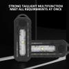01 02 015 Bike Rear Lamp, Long Standby Time Fast Charging Bike Tail Light High for Mountain Bike for Road Bike view 2