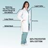 ACTIVE UNIFORMS Women's Medical Lab Coats (White, 4X-Large) view 3