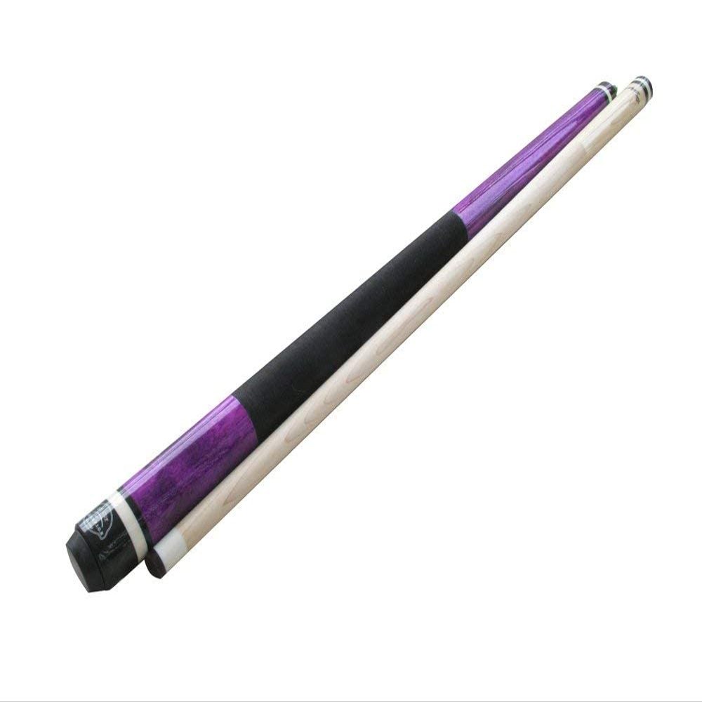 2022 New Champion Sport Co 42 inch, 48 inch or 52 inch Billiards Cue Stick Junior Size Cues (48 Inch Long 16oz, Purple)