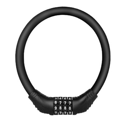 Bike Cable Lock,Bike Lock Combination | Bicycle Digital Password Lock Anti-Theft Lock Portable Bike Cable Lock Security Code Equipment Motorcycle Bicycle Accessories Asaim