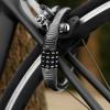 Bike Cable Lock,Bike Lock Combination | Bicycle Digital Password Lock Anti-Theft Lock Portable Bike Cable Lock Security Code Equipment Motorcycle Bicycle Accessories Asaim view 4