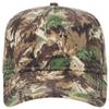 Ashen Fane 5 Panel Solid Cotton Twill Pro Style Mid-Profile Golf Cap, Lt.Lod/BRN/Kly view 2
