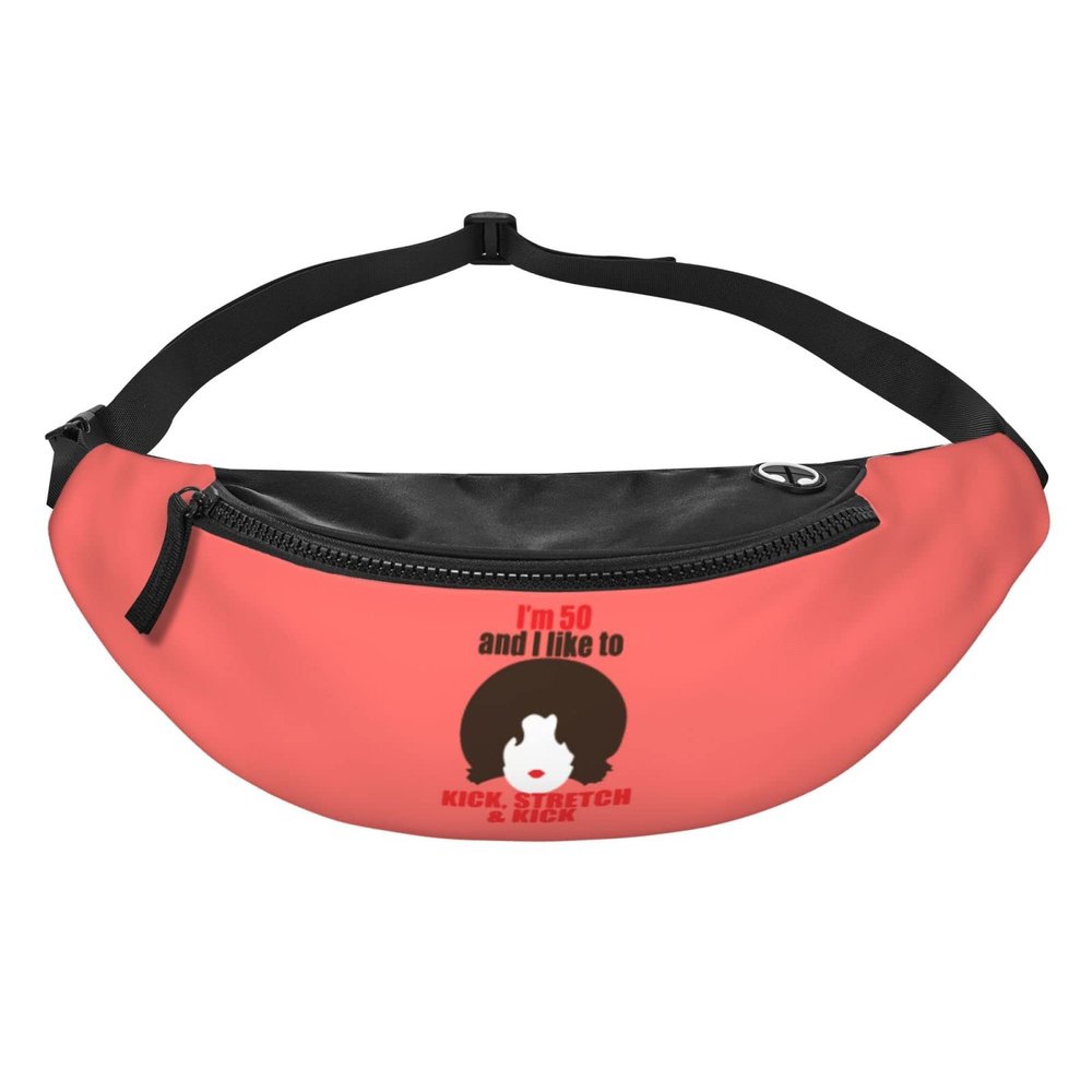 Sally O Malley Snl Men Women'S Fanny Pack Zipper Pocket Adjustable Belt Crossbody Waist Bag