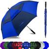 Baraida Golf Umbrella Large 62/68/72 Inch, Extra Large Oversize Double Canopy Vented Windproof Waterproof Umbrella, Automatic Open Golf Umbrella for Men and Women and Family.(72 Inch,Royal/Navy Blue) view 1