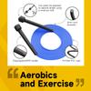 AIO EYEUY 10 Pack Adjustable Jump Rope for Fitness and Exercise-PVC Skipping Rope for Men,Women and Kids-Tangle-Free for Keeping Fit, Training, Workout view 4